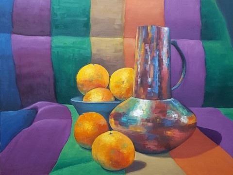 Cobre y naranjas